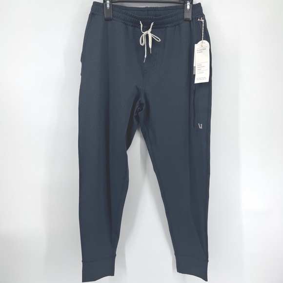 Vuori Sunday Performance Jogger Pants Ink Blue Mens Size M Athletic Fit - Picture 5 of 10